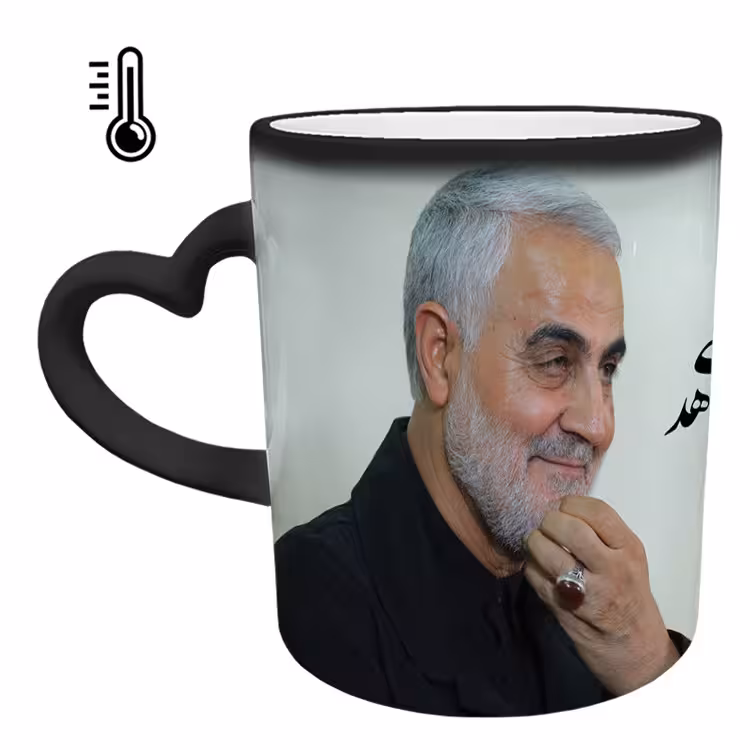 خرید ماگ-لیوان حرارتی  دسته ساده  سردار سلیمانی کد 21