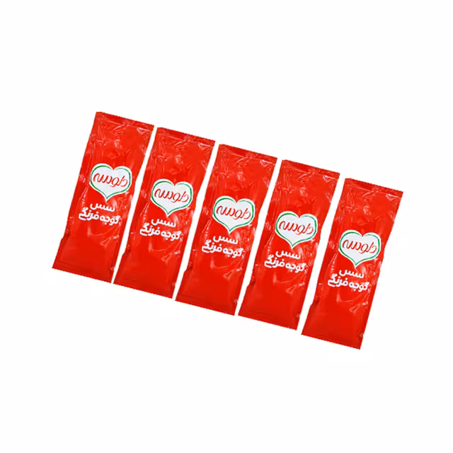 سس گوجه فرنگی تک نفره دلوسه 20 گرمی بسته 5 عددی