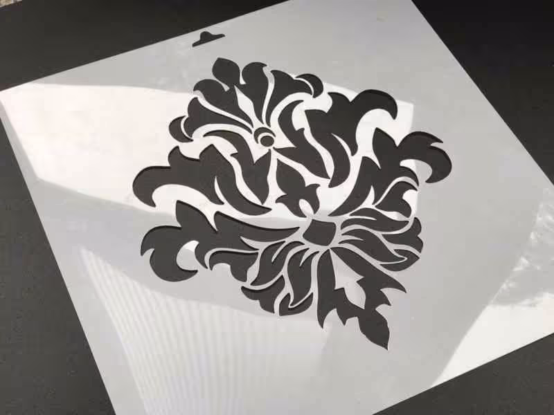 شابلون مینی داماسک کد 1591