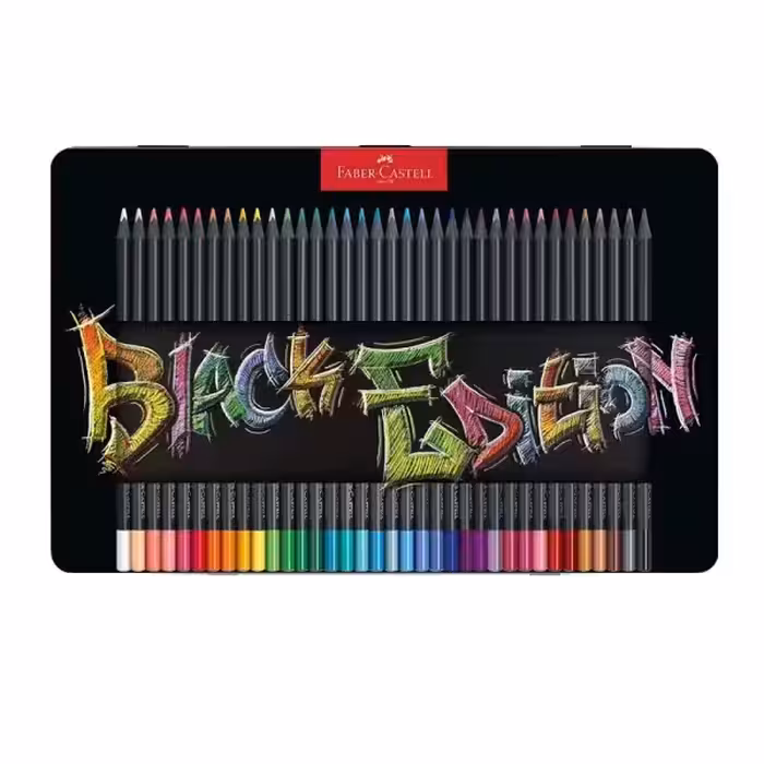 مداد رنگی فابرکاستل مدل Black Edition مجموعه 36 عددی کد 160228