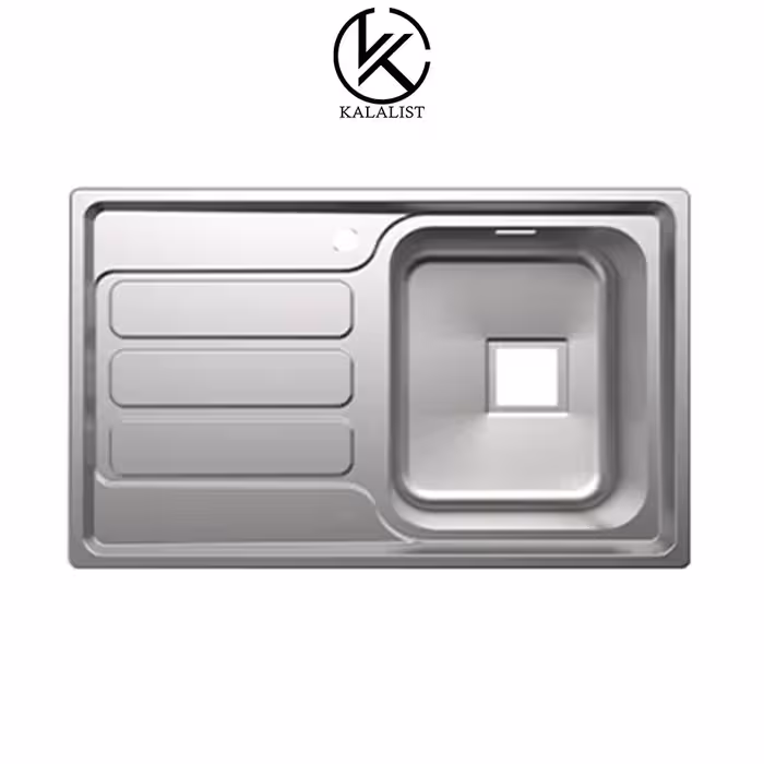 سینک ظرفشویی استیل توکار آلتون مدل ST801R