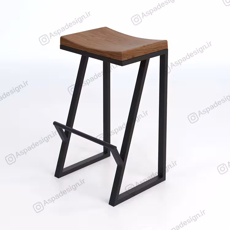 صندلی کانتر آسپا کد E-100