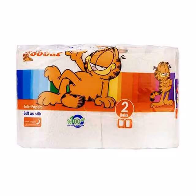 دستمال توالت هوبار بسته 2 عددی