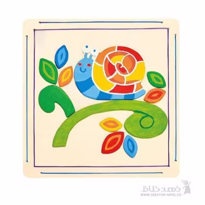 جعبه کاردستی قاب حلزون