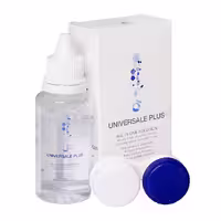 محلول شستشو و نگهدارنده لنز شالکون مدل Universal Plus حجم 50 میل