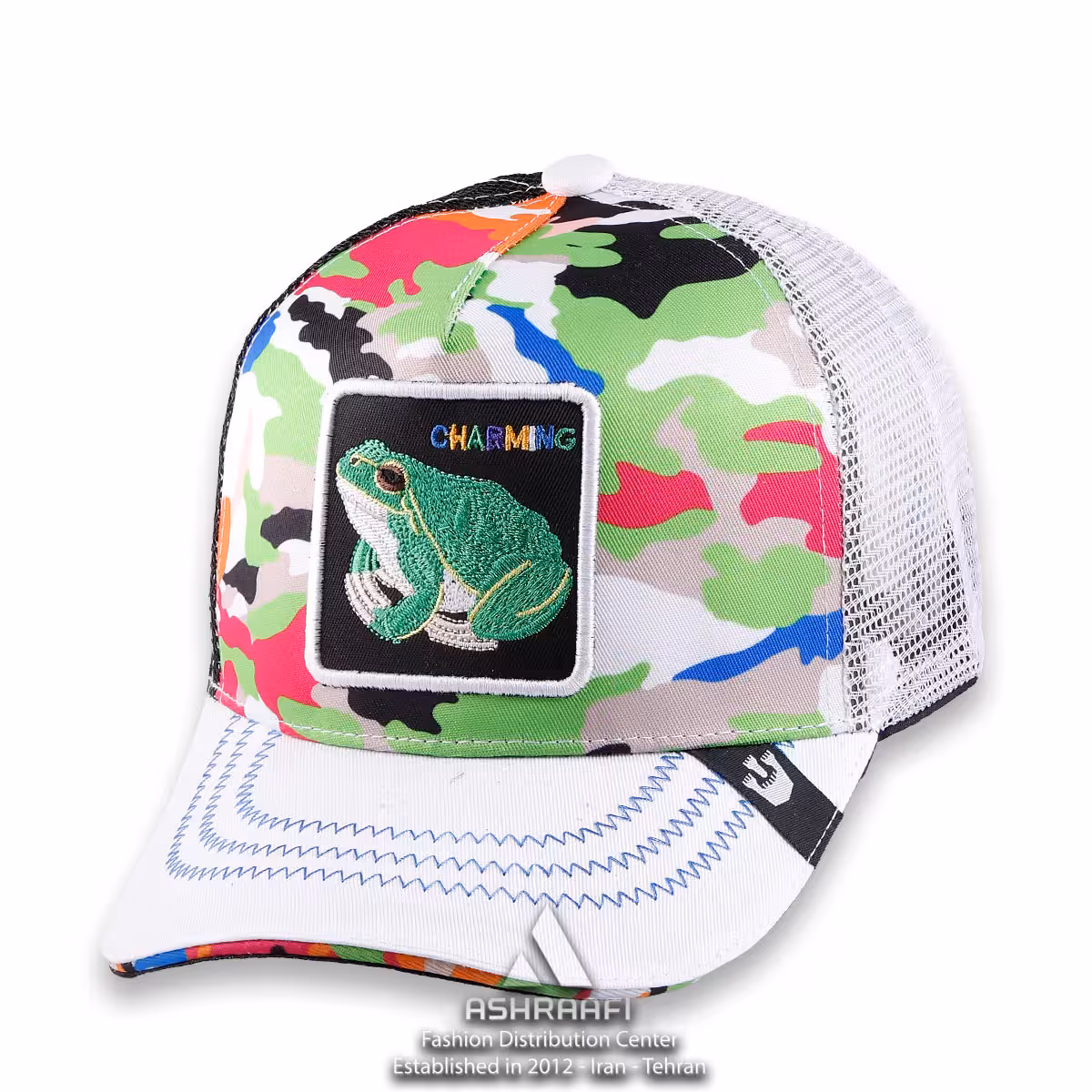 کلاه کپ گورین طرح قورباغه Trucker Cap HA30