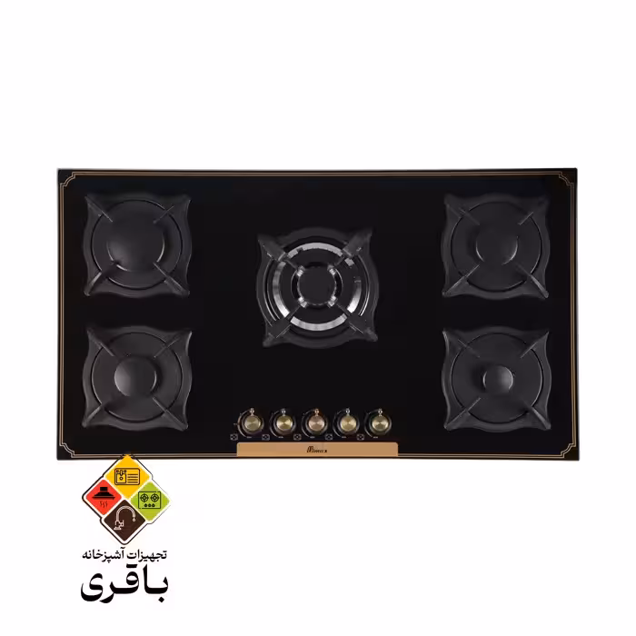 اجاق شیشه‌ ای بیمکث مدل 5087 طلایی