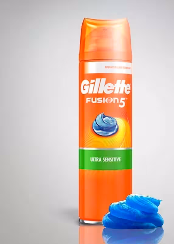 ژل اصلاح ژیلت مدل Fusion 5 حجم 200 میلی لیتر