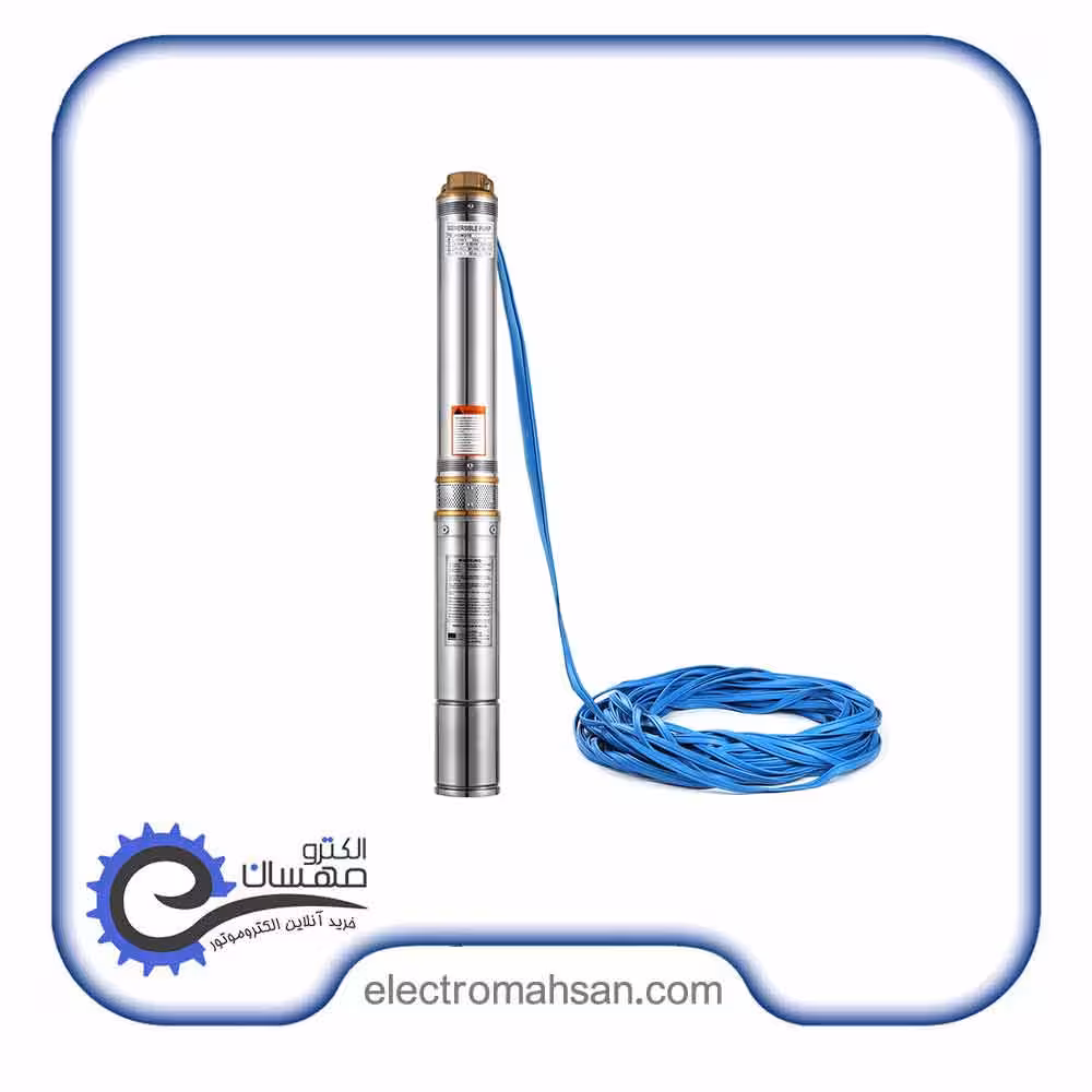 موتور شناور 2 اسب، تک فاز، 101 متر، 8.4 مترمکعب بر ساعت، کد فنی 4sdm6/14-b برند استریم