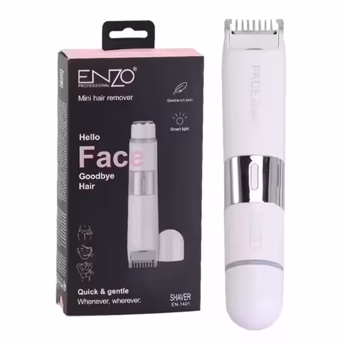 موزن صورت و بدن زنانه انزو Enzo Mini Hair Remover