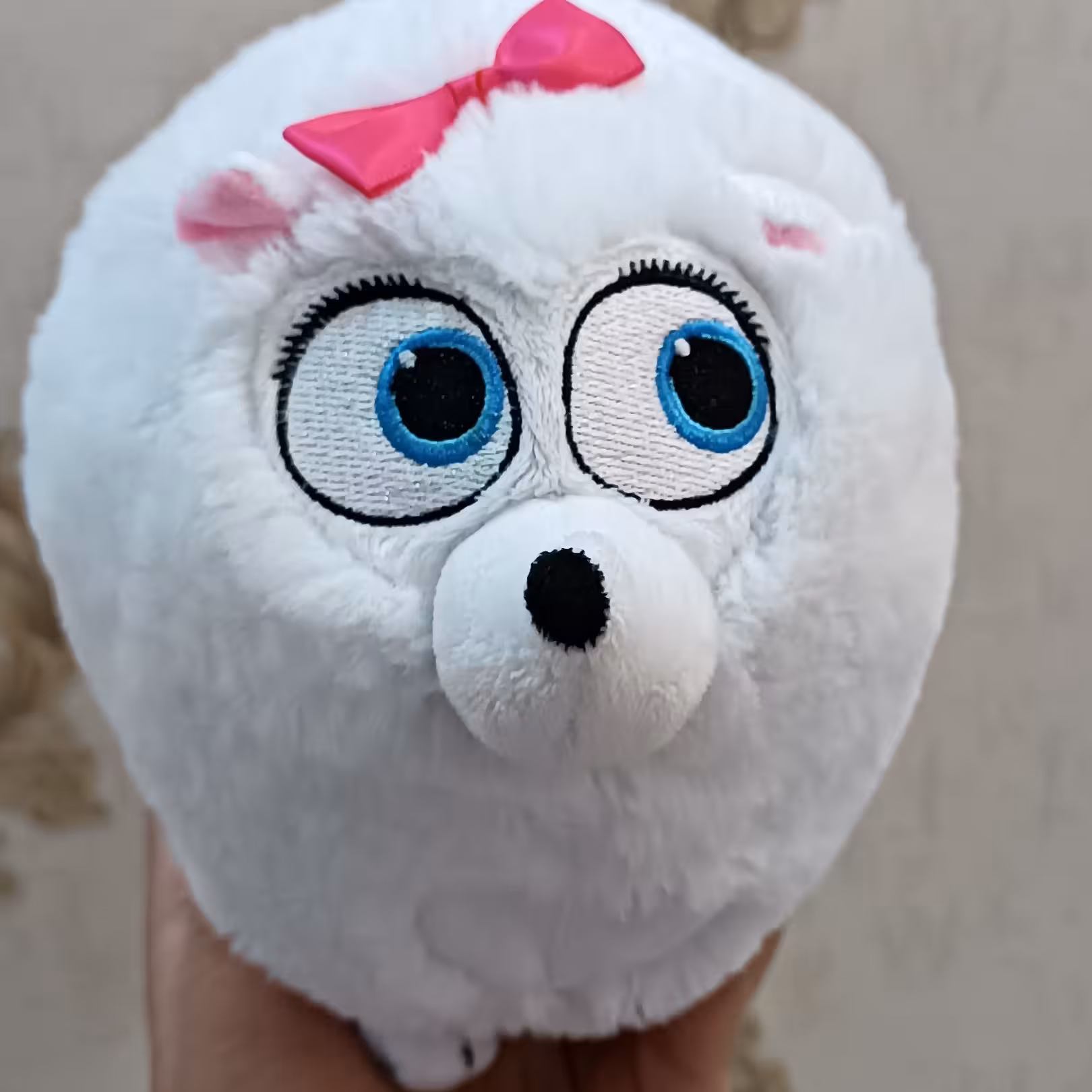 عروسک سگ بامزه ، عروسک شخصیت کارتونی ،