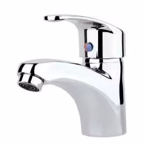 شیر روشویی راسان مدل هلیا کروم