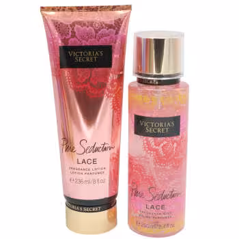 پک لوسیون و بادی اسپلش ویکتوریا سکرت مدل Pure seduction Lace مجموعه 2 عددی