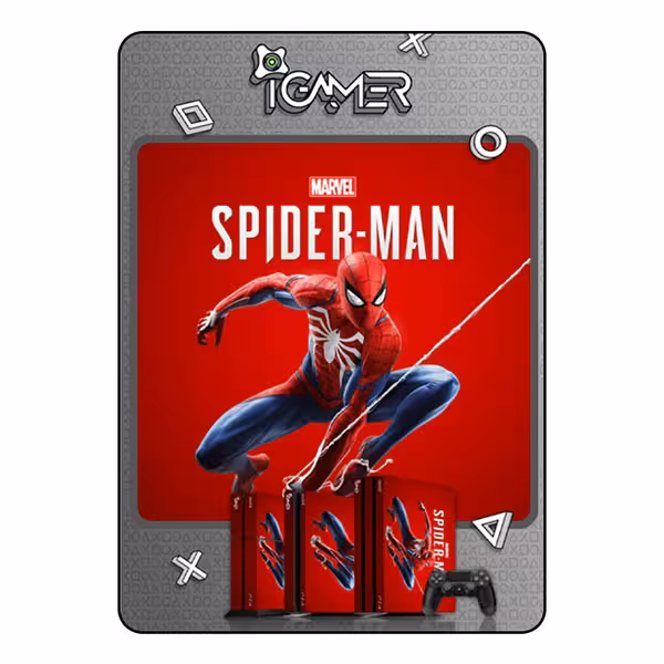 PlayStation 4 Pro Skin – Spiderman – Code 1
