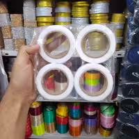 زانفیکس چهارقلوی ساده سفید2 سانت(هر بسته 20 یارد)(خرازی و خیاطی )