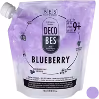 پودر دکلره بنفش بس مدل بلوبری 500 گرمی | BES Deco Blueberry Dust Free Purple 500g