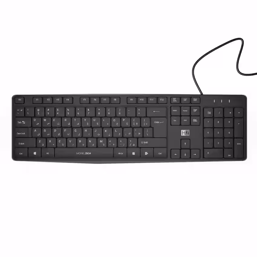 کیبورد سیمی هیتز مدل HEATZ ZK14