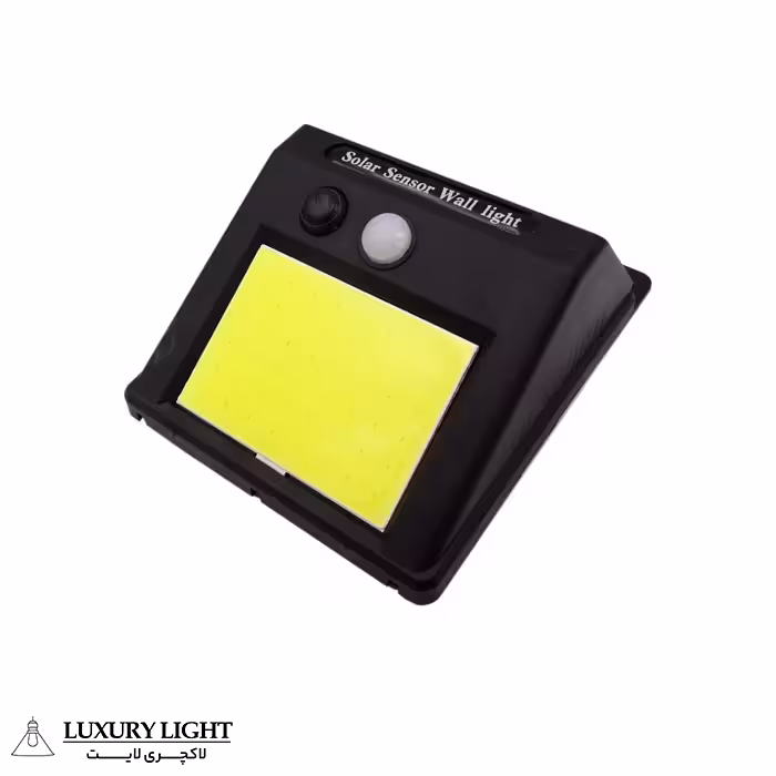 چراغ باغی مدل دیواری شارژی خورشیدی به همراه سنسور PIR