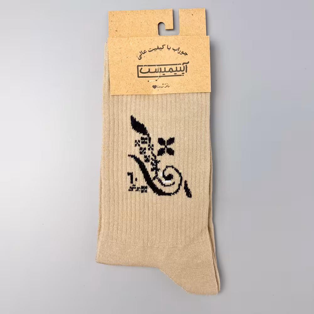 جوراب ساقدار آپتیمیست سری فارسی طرح دفتر 100برگ