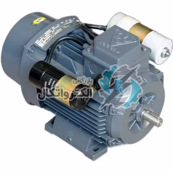 دینام موتوژن 0.55 کیلووات دو خازن تکفاز 3/4 اسب بخار – 3000 دور