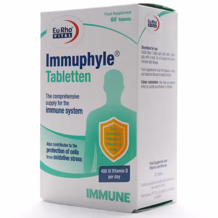 قرص ایموفیل یوروویتال 60 عددی - IMMUPHYLE