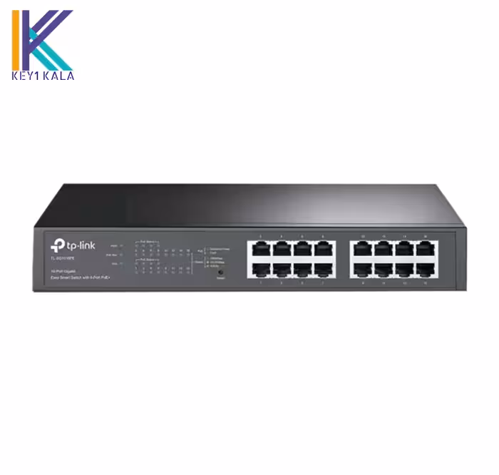 سوئیچ 16 پورت گیگ POE تی پی لینک TL-SG1016PE TP-Link