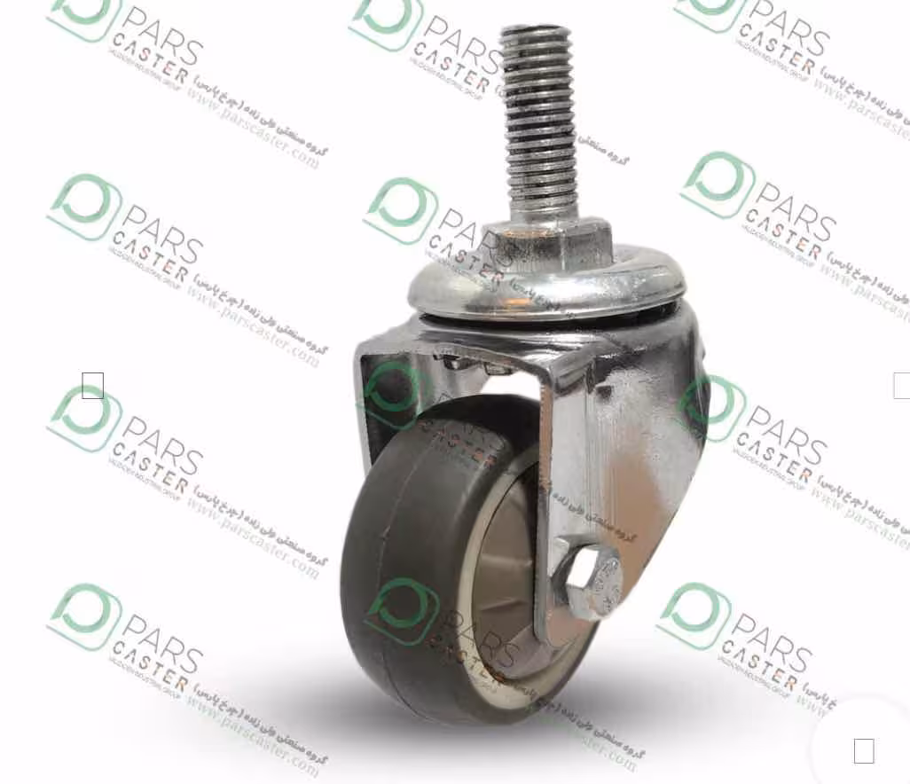 چرخ لوکس قهوه ای پیچی گردان پارس قطر 75