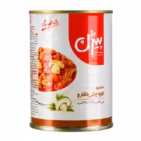 کنسرو لوبیا چیتی با قارچ بیژن 380 گرمی