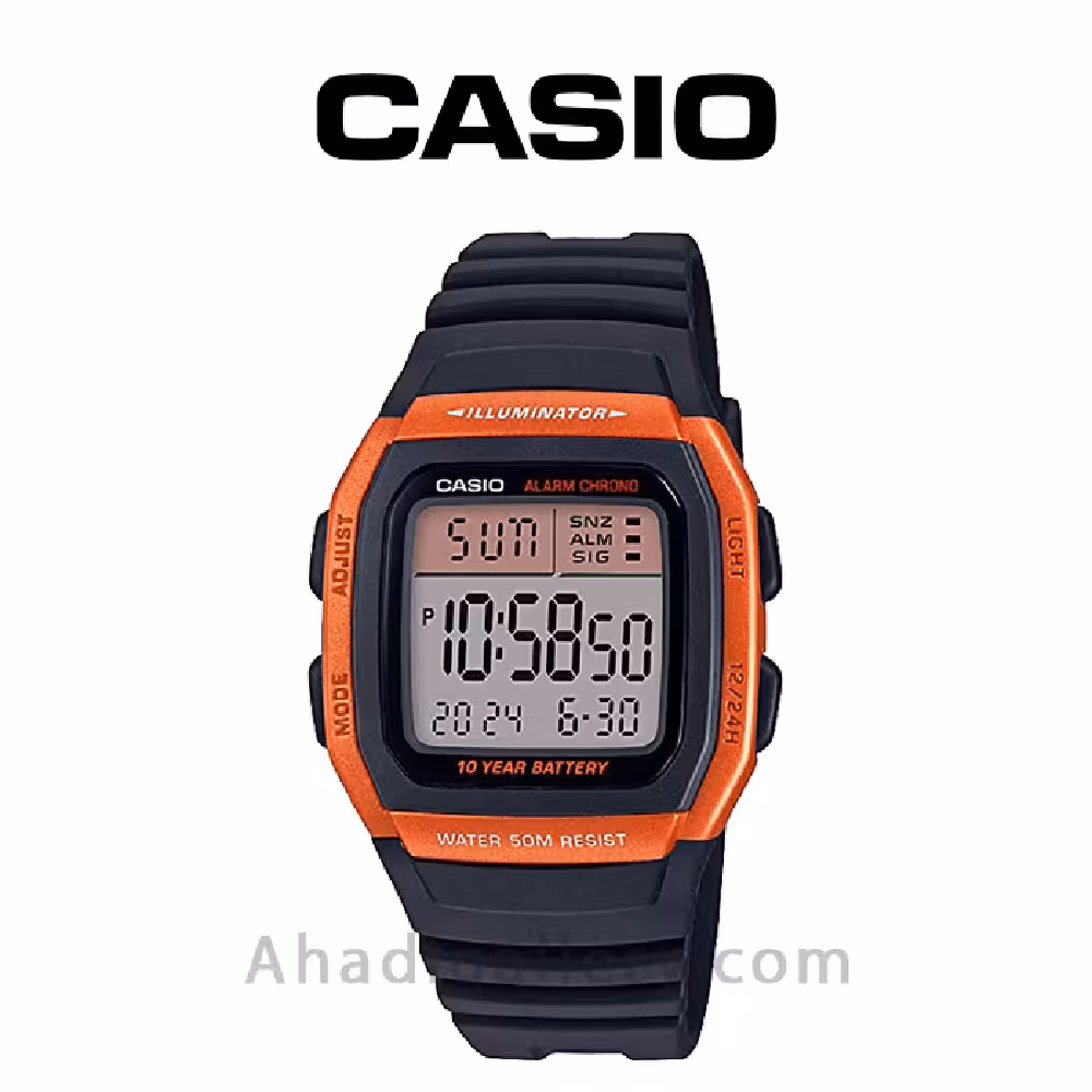 ساعت مچی کاسیو مدل W-96H-4A2VDF