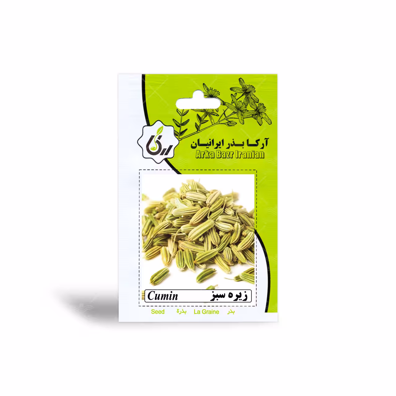 بذر خانگی زیره سبز آرکا بذر ایرانیان