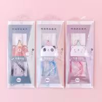 ست خط کش گونیا خرس خوابالو (مدل رندوم)