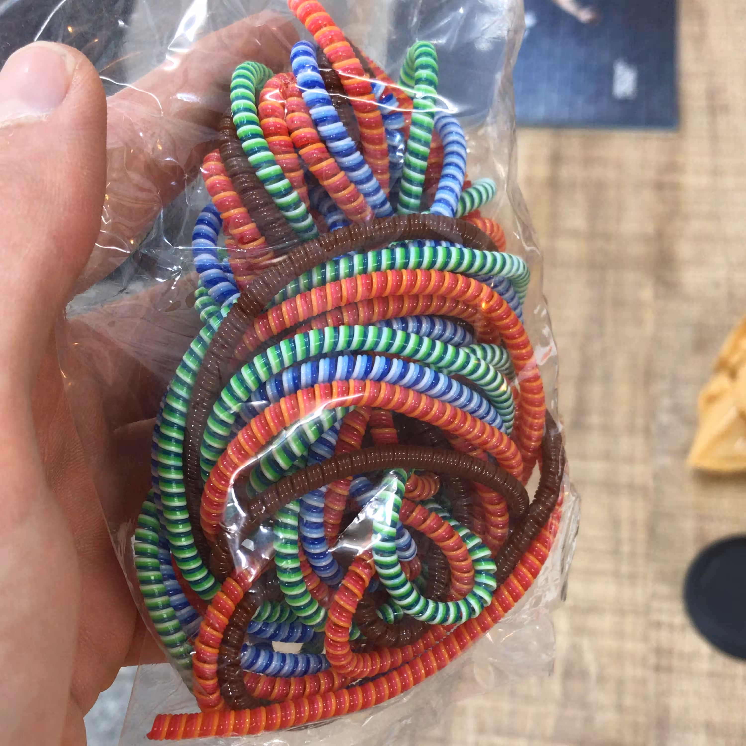 بسته 5 عددی محافظ فنری کابل شارژ و هندزفری