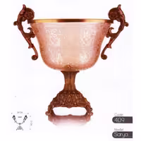 کاسه آجیل متوسط طرح ساریا کد 409