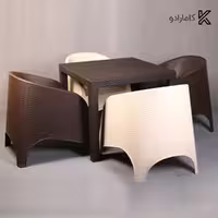 ست میز و صندلی ناصر پلاستیک مدل 890-323
