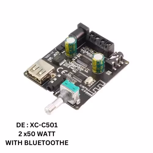 ماژول امپلی فایر صوتی همراه با بلوتوث 50*2 وات مدل XY-C50L
