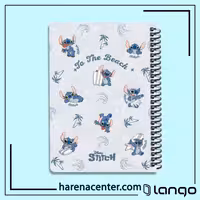 دفتر مدرسه طرح STITCH to the BEACH برند لانگو