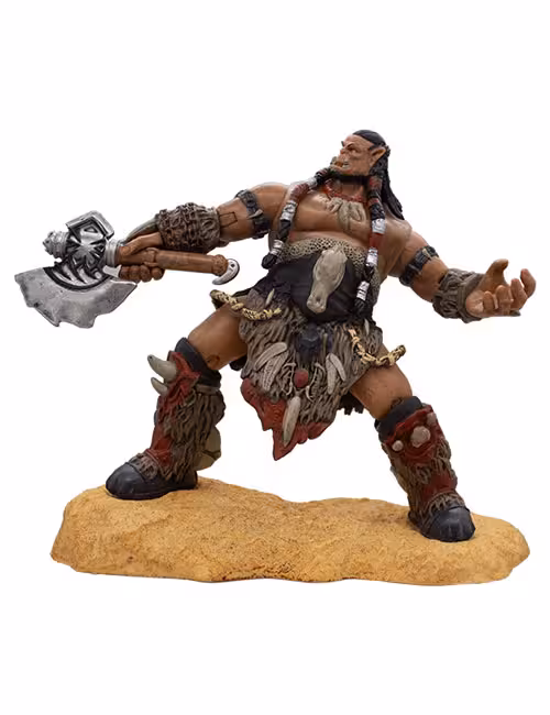 اکشن فیگور وارکرفت دوراتان با پایه طرح سنگ