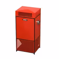 کوره هوای گرم گازی انرژی مدل  ax1560