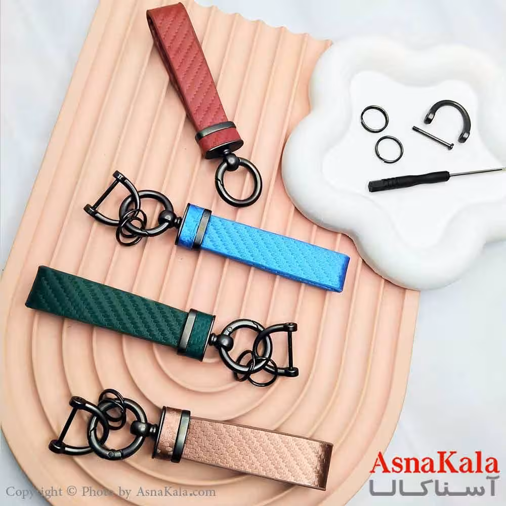 جاکلیدی مدل چرمی رنگی کد HAIR13982W