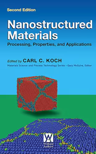خرید و دانلود نسخه کامل کتاب Nanostructured Materials, Second Edition: Processing, Properties and Applications