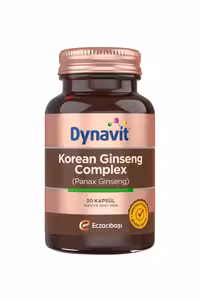 مکمل غذایی جینسینگ کره ای Dynavit بسته 30 عددی