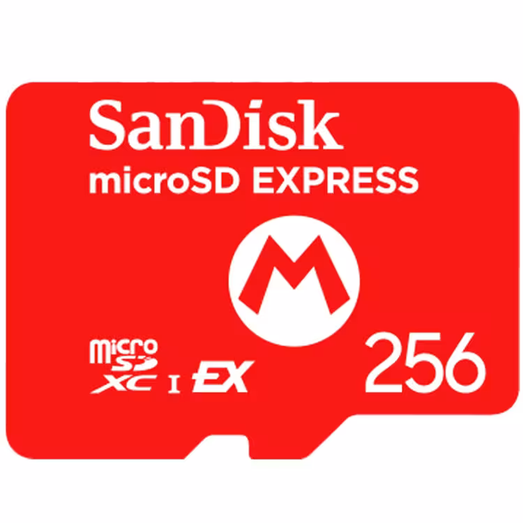 کارت حافظه SanDisk Express نینتندو سوییچ 2 ظرفیت 256GB