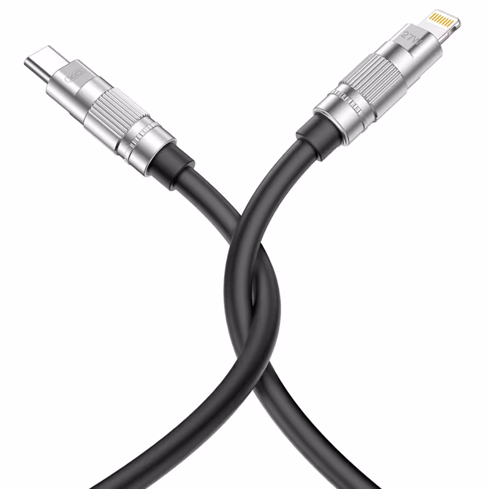 کابل شارژ Type-C به لایتنینگ ایکس او NB-Q228A طول 1.2 متر توان 27 وات