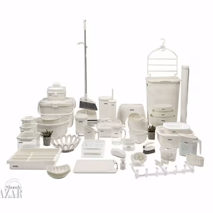 سرویس پلاستیکی 58 پارچ لیمون