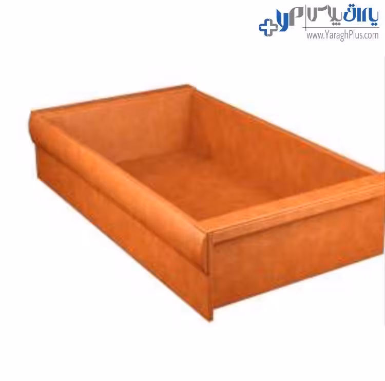 باکس ریلی داخل کمد لباس با فریم چرم رنگ شتری فانتونی