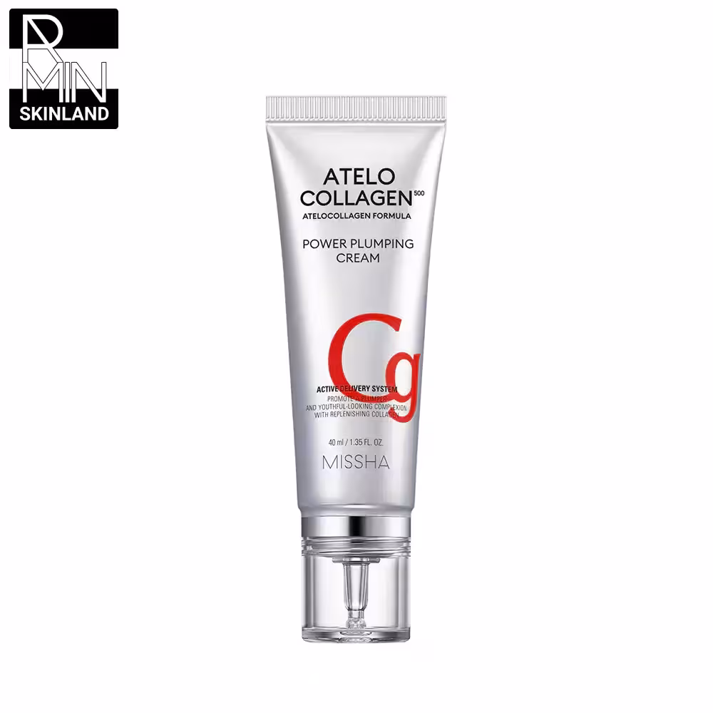کرم مرطوب کننده میشا مدل Atelo Collagen 500 حجم 40ml
