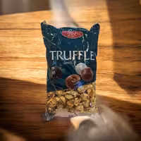 ترافل گرد مغزدار پذیرایی ABK با مغز کارامل