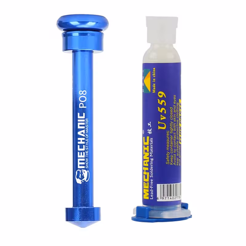 خمیر فلاکس  مکانیک مدل P08-UV559 به همراه نازل