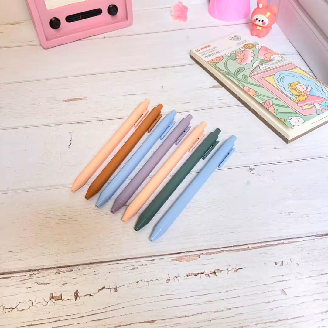 خودکار کلیکی بدنه ساده رنگی