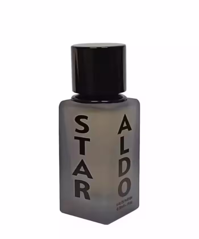عطر جیبی مردانه، رایحه Gray (خاکستری)، برند استار آلدو، حجم 30 میلی‌لیتر